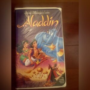 Disney Aladdin VHS Tape black diamond collection